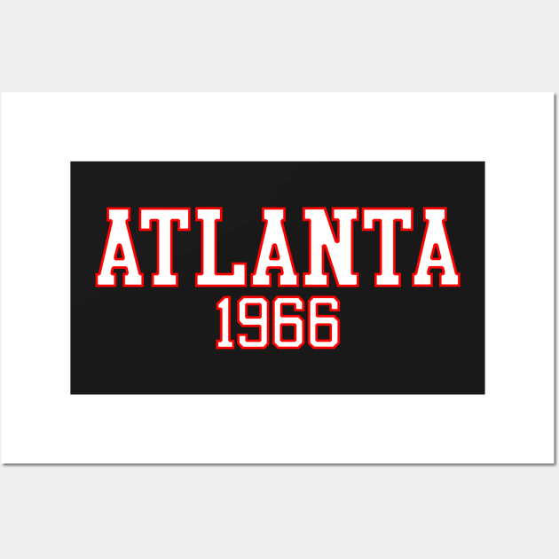 Atlanta 1966 Wall Art by GloopTrekker